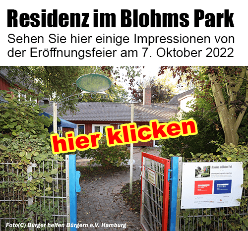 Residenz im Blohms Park - Haus für schutzsuchende Mütter und ihre Kinder nach fünfmonatiger Sanierungszeit am 07. Oktober 2022 eröffnet