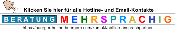 Kostenfreie Beratung per Hotline und Email - Bürger helfen Bürgern e.V. Hamburg